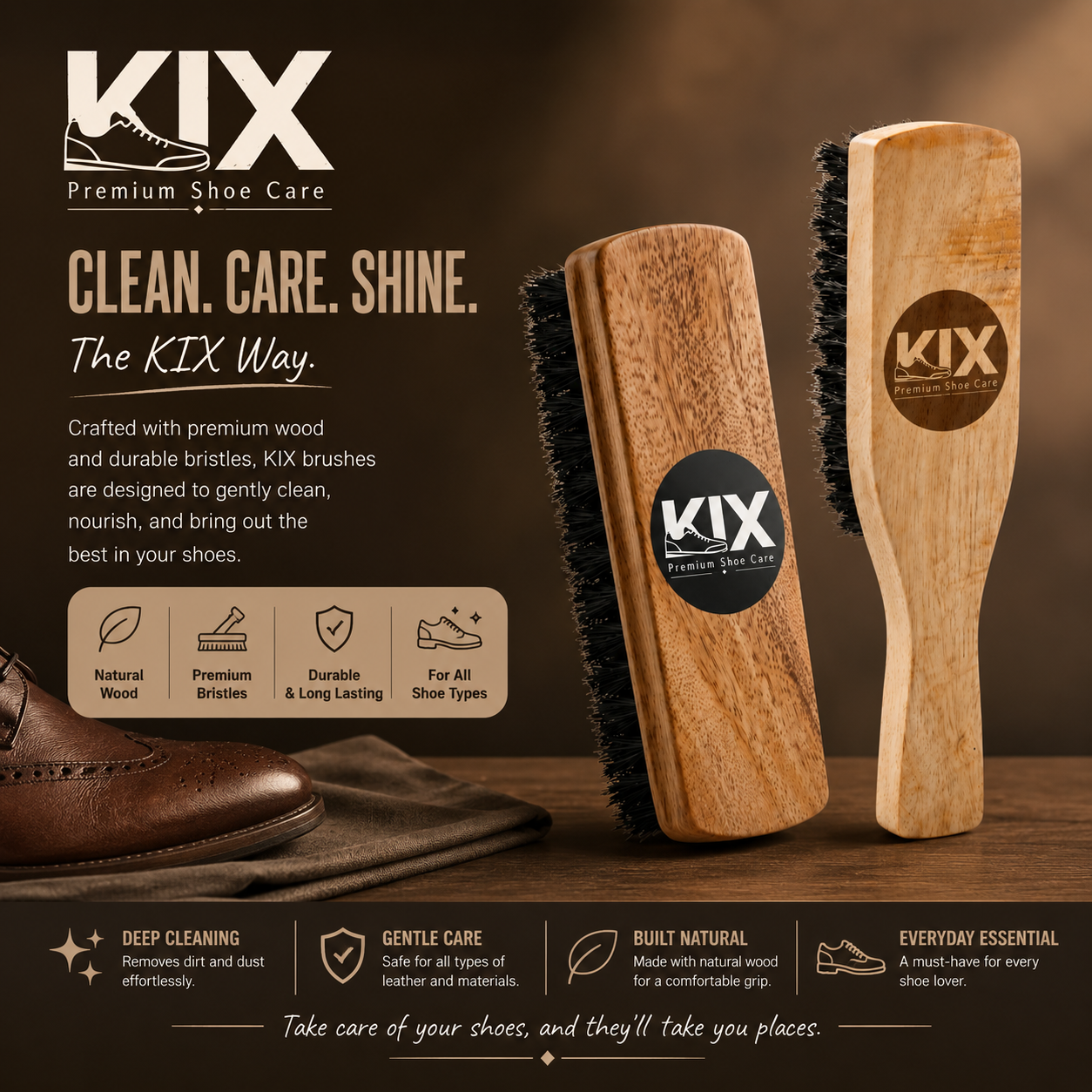KIX Dual Brush Set