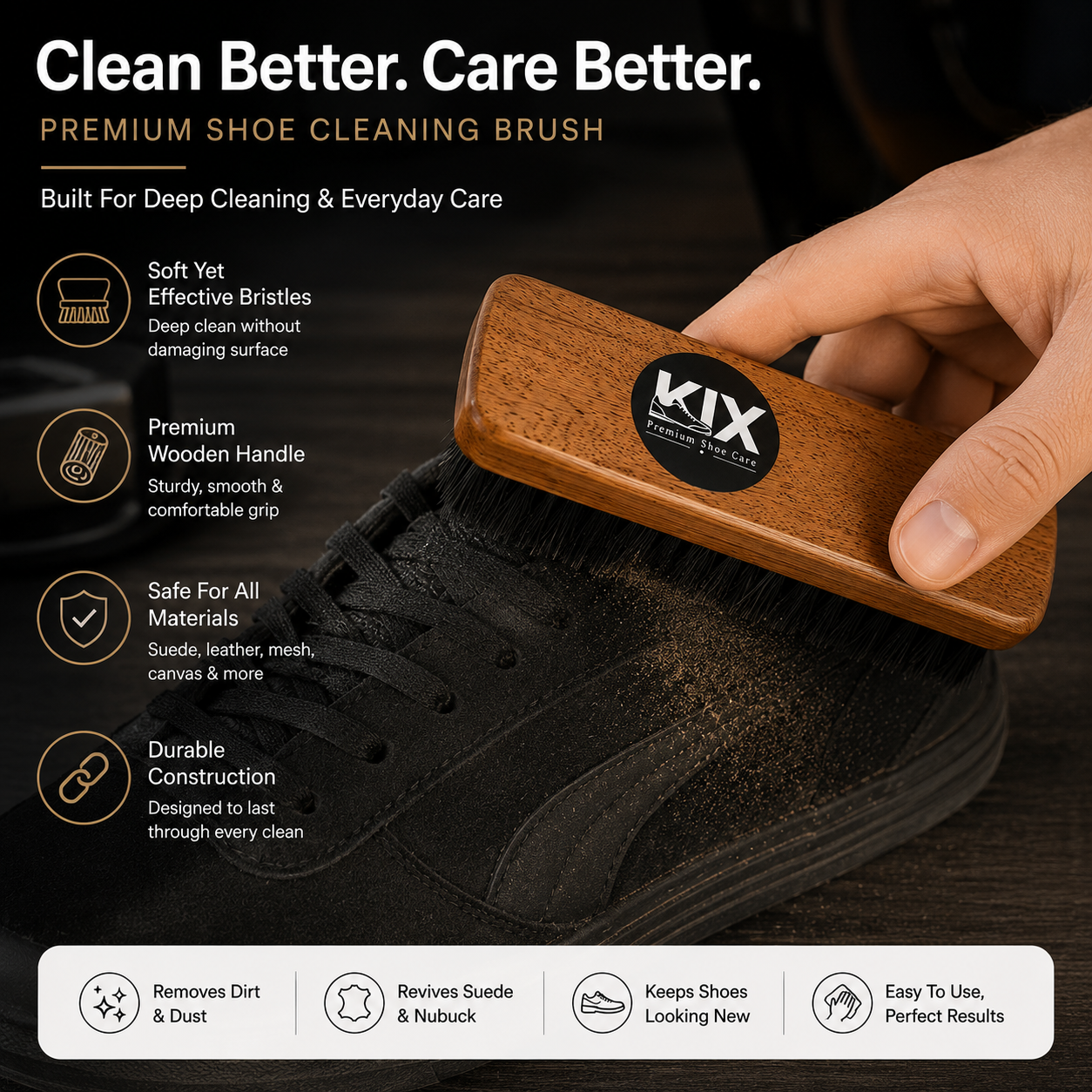 KIX Sole Scrub Brush
