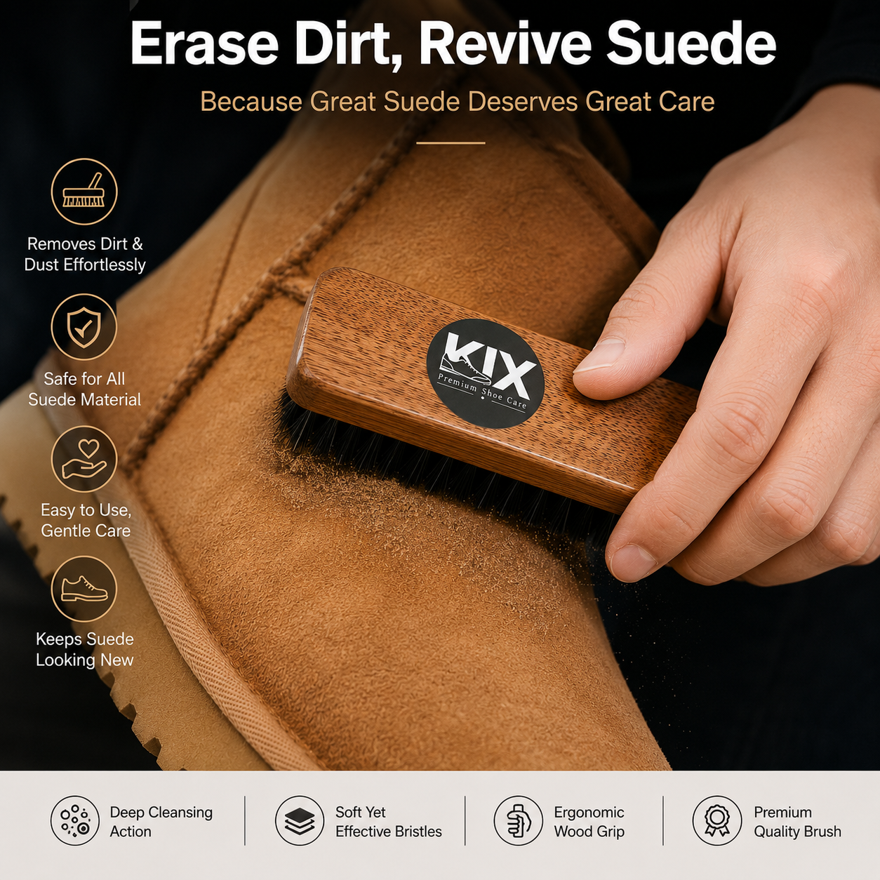 KIX Sole Scrub Brush
