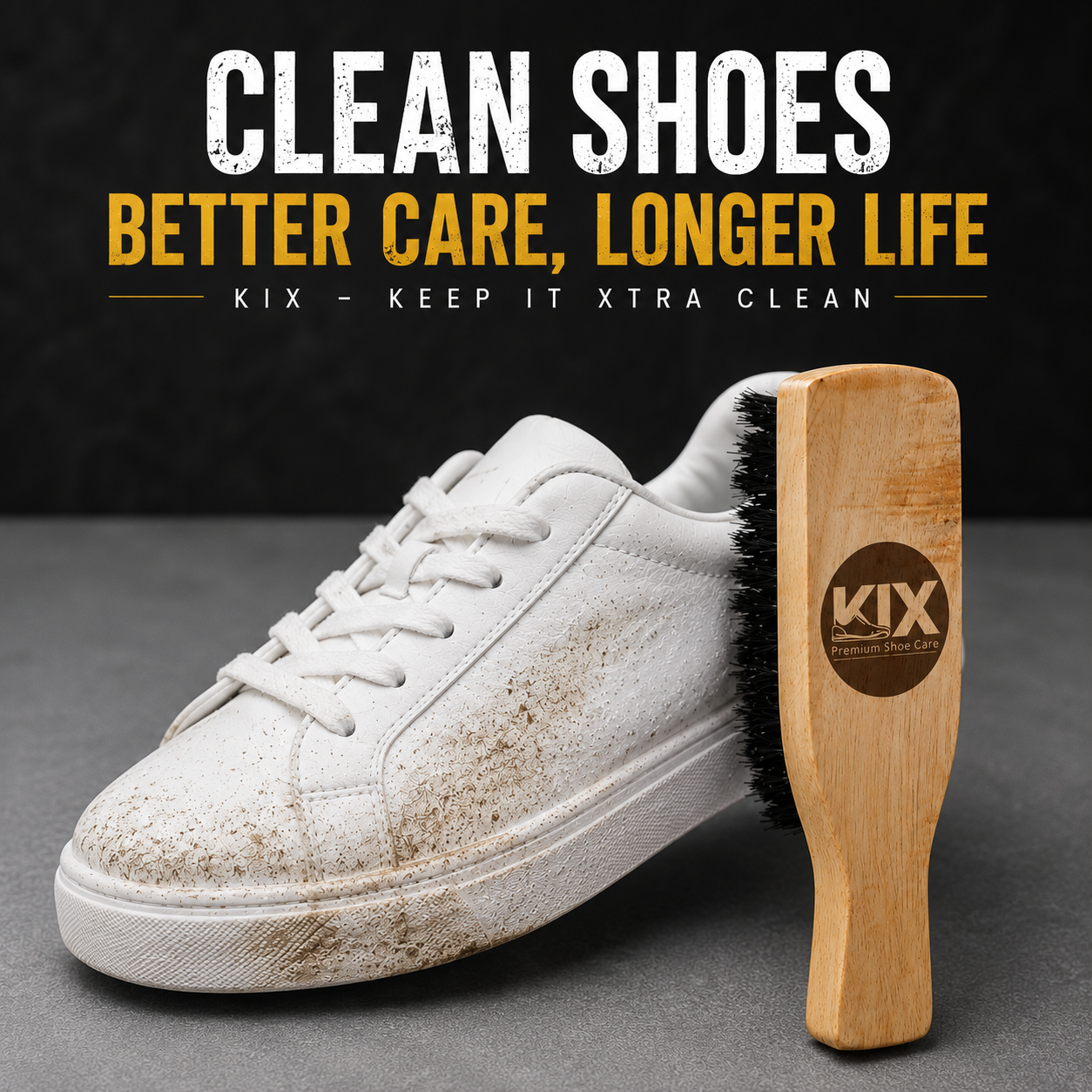 KIX Gentle Bristle Brush